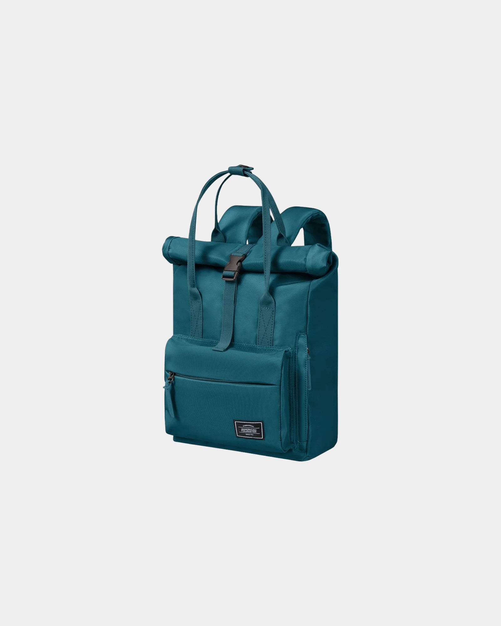 Zaino riciclato 20,5L American Tourister da personalizzare - Blu Petrolio