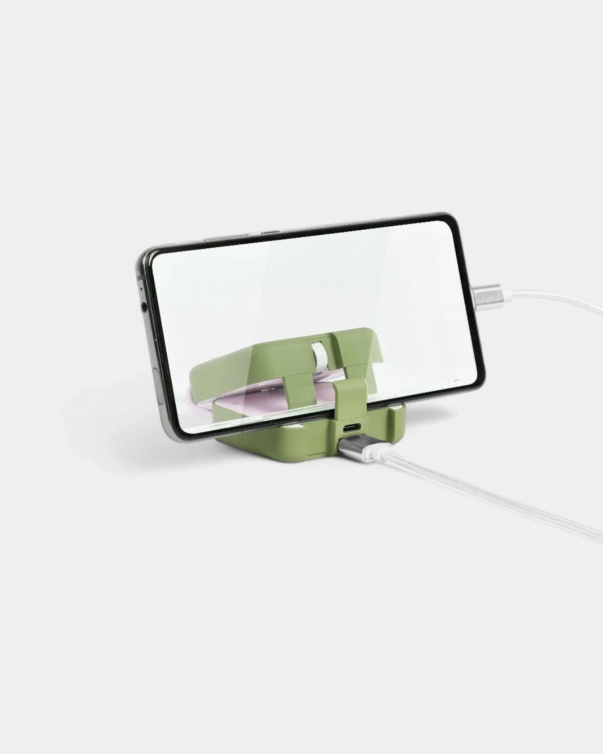 Batteria di riserva con supporto per telefono personalizzabile - 1