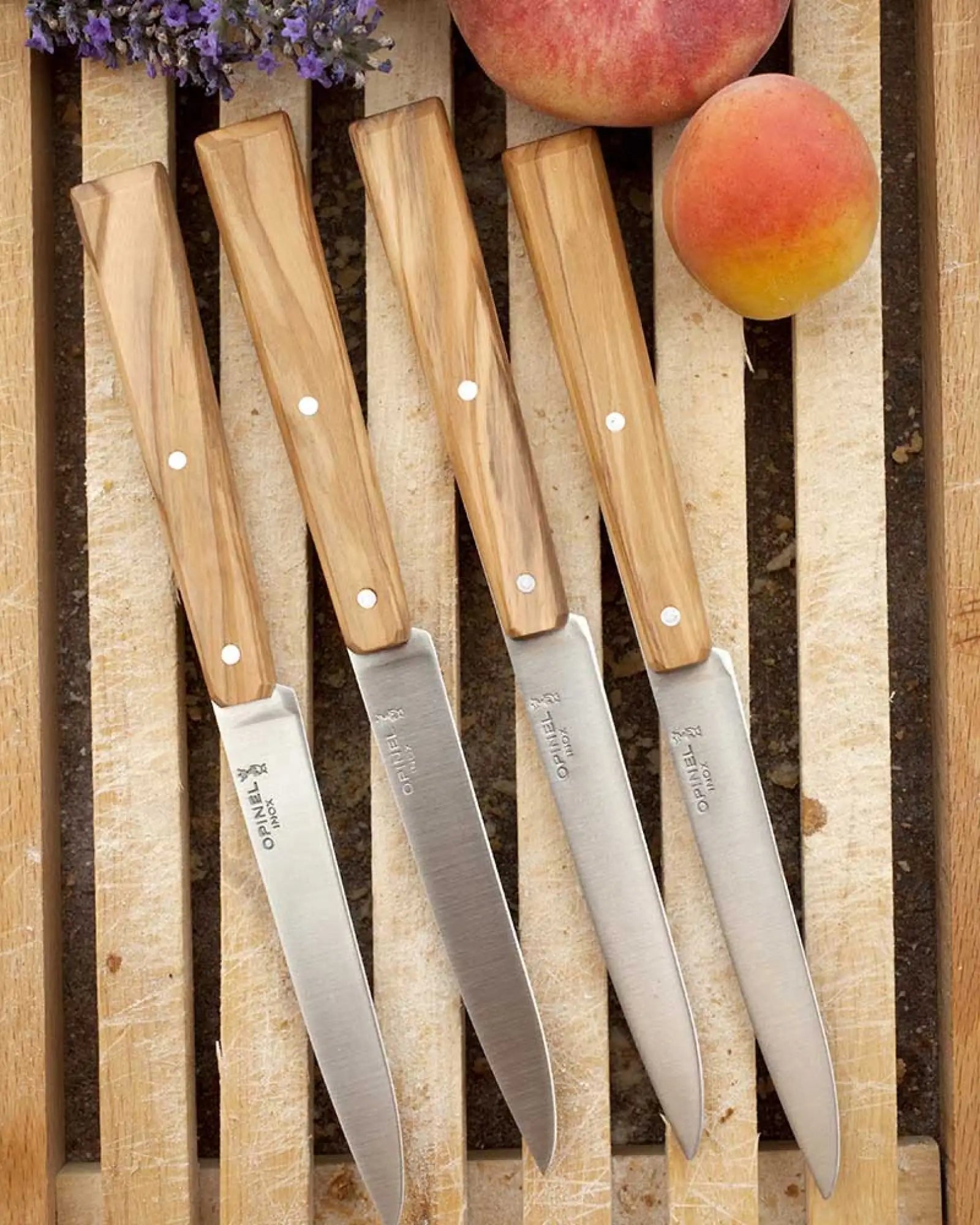 Cofanetto 4 coltelli Opinel N°125 da personalizzare - 3