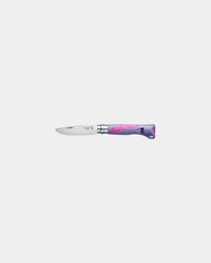 Coltello outdoor acciaio inox Opinel N°08 da personalizzare - Viola