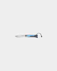 Coltello outdoor acciaio inox Opinel N°08 da personalizzare - Blu