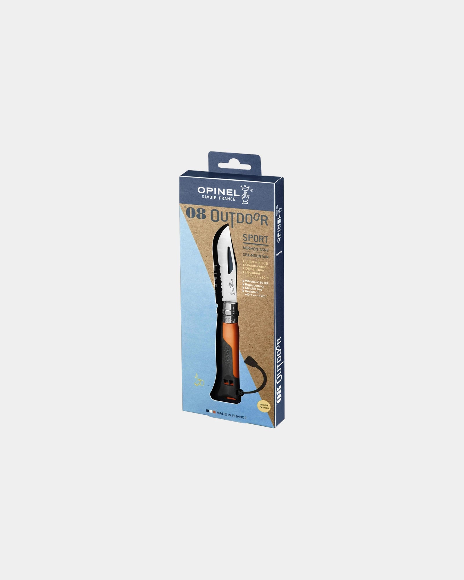 Coltello outdoor acciaio inox Opinel N°08 da personalizzare - 6