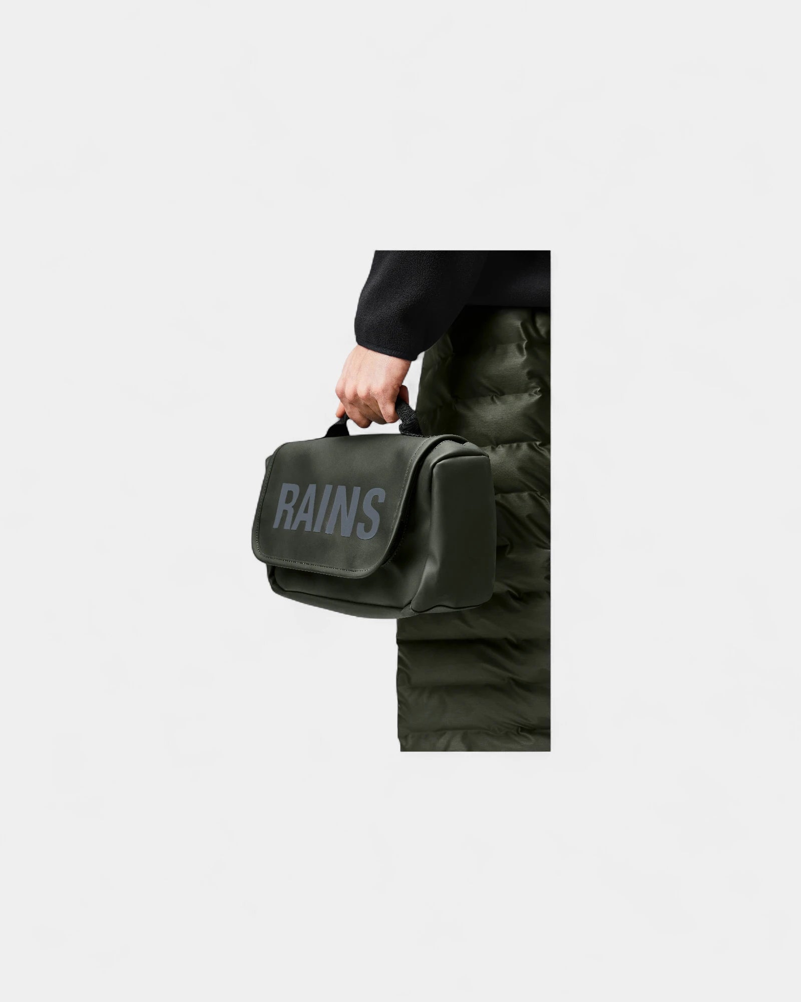 Beauty case impermeabile Rains Texel da personalizzare - 5