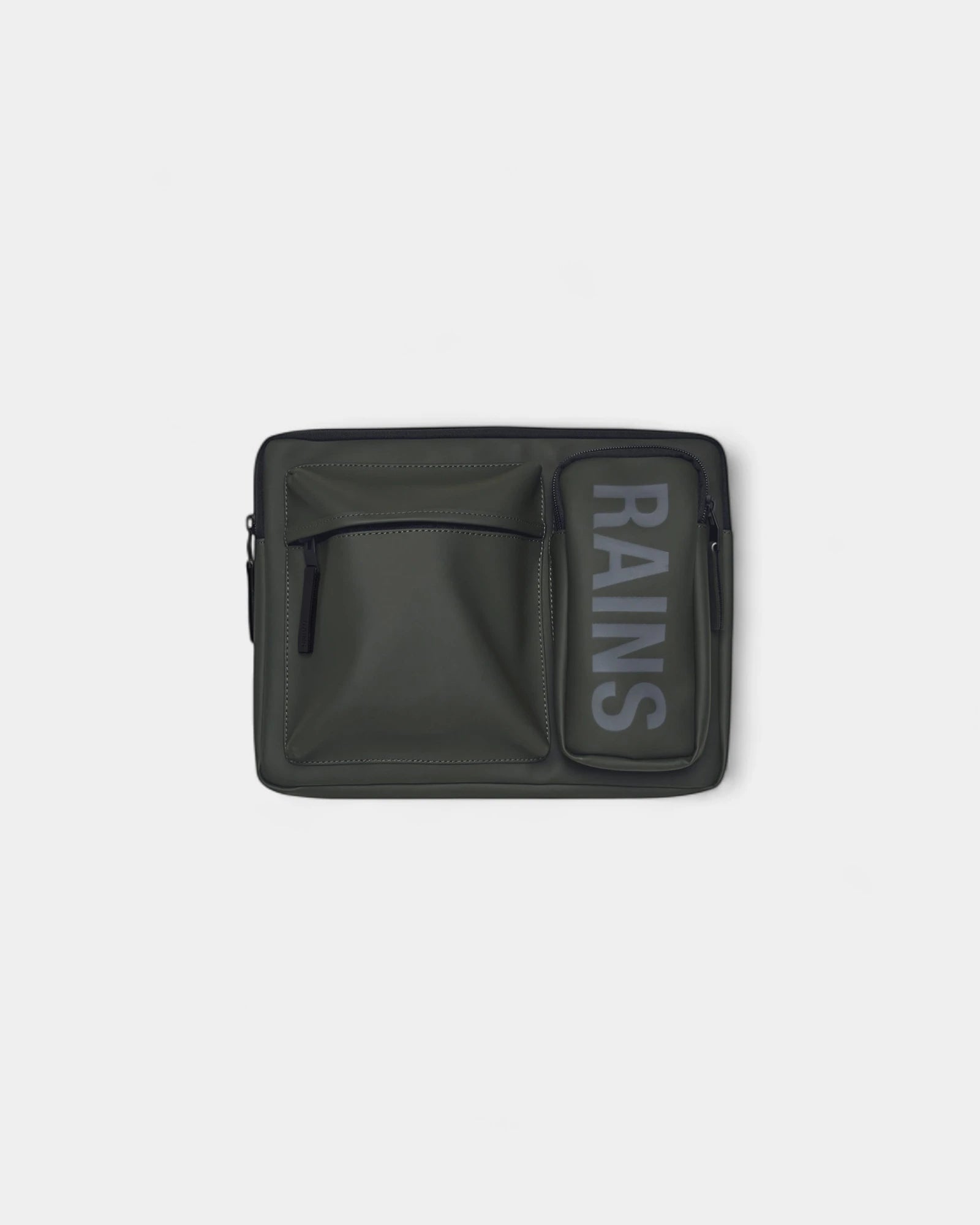 Custodia laptop impermeabile Rains Texel da personalizzare - Verde
