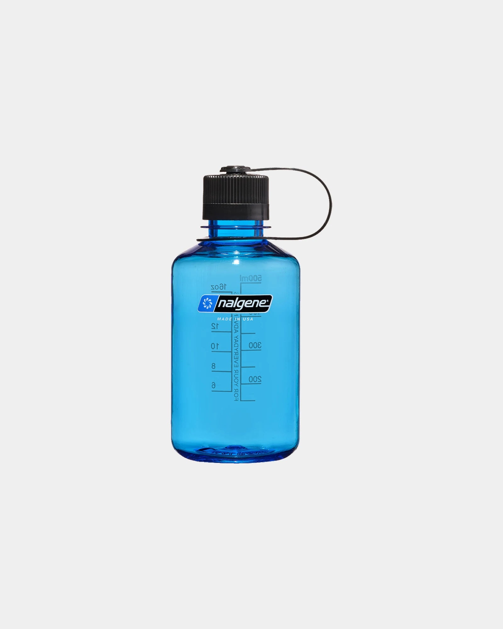 Borraccia riciclata Nalgene Sustain 0,5L da personalizzare - Ardesia con tappo nero