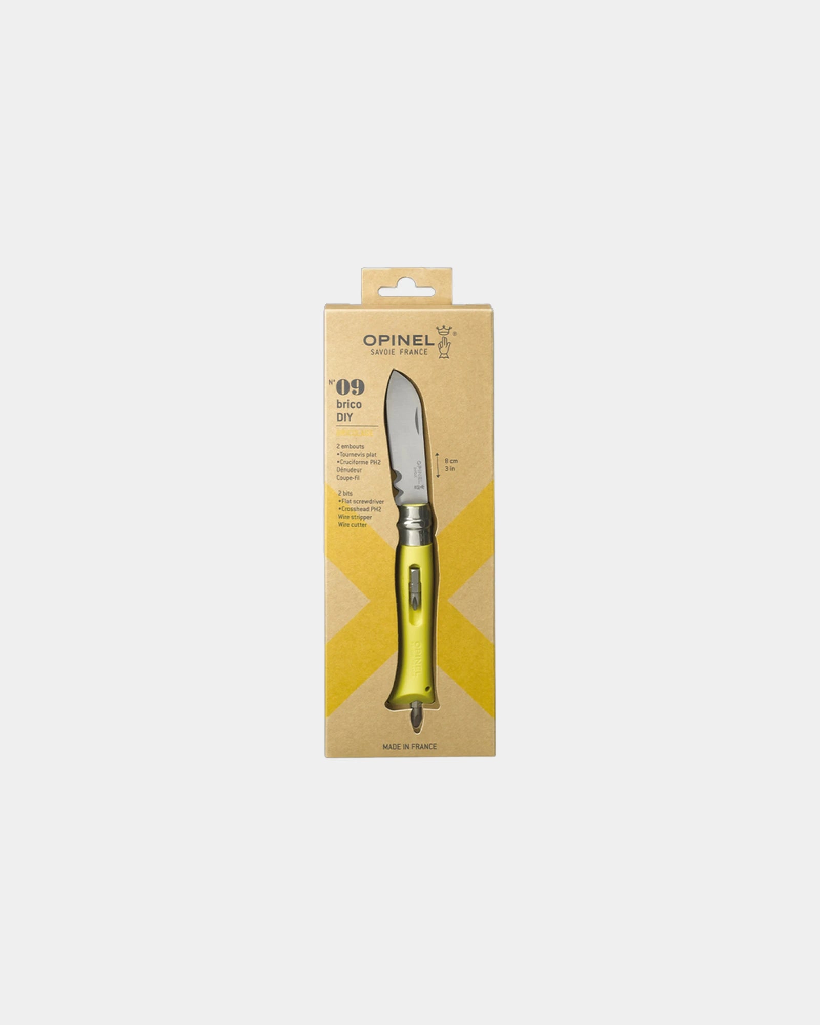 Coltello multiuso Opinel N°09 acciaio da personalizzare - 10