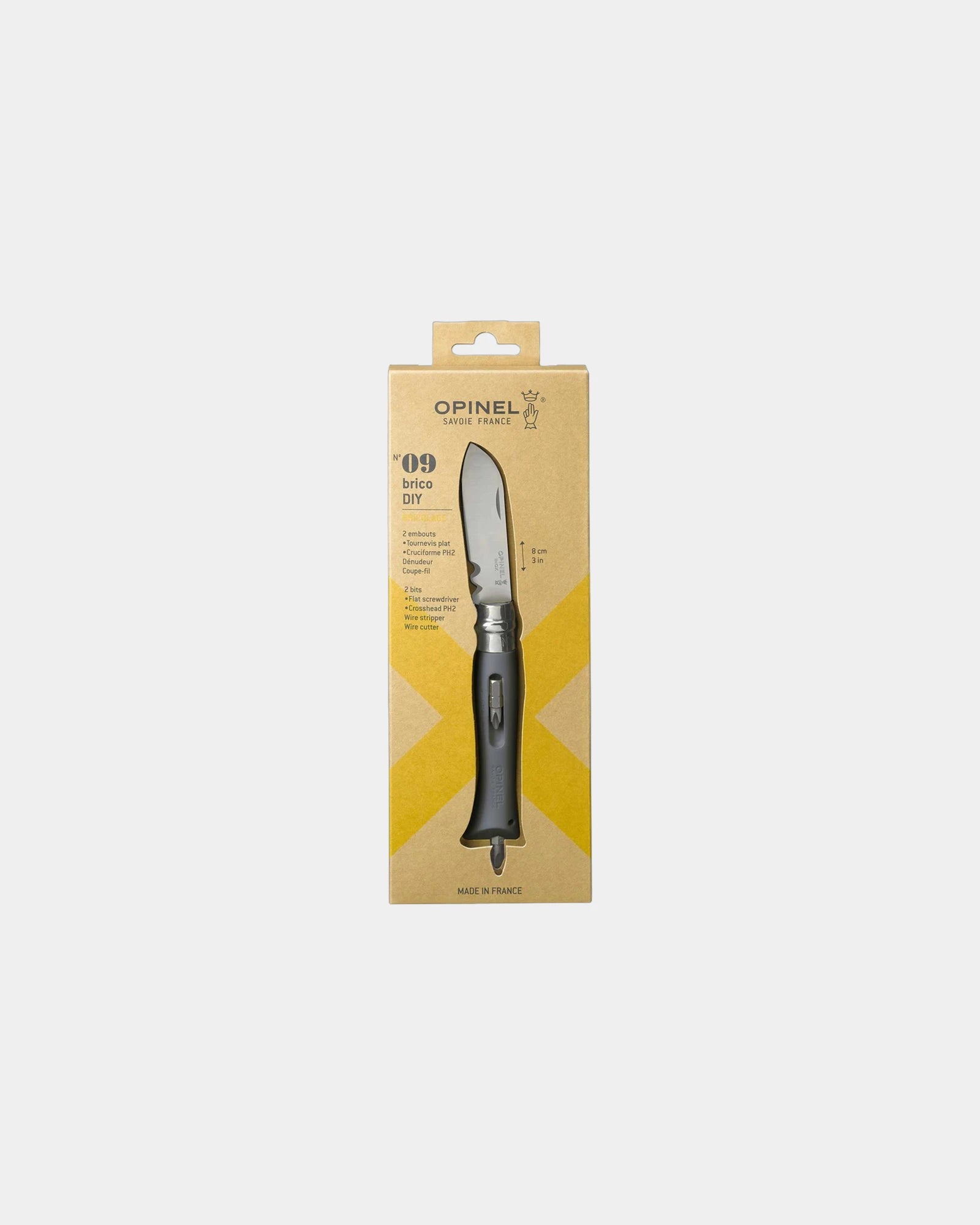 Coltello multiuso Opinel N°09 acciaio da personalizzare - 3