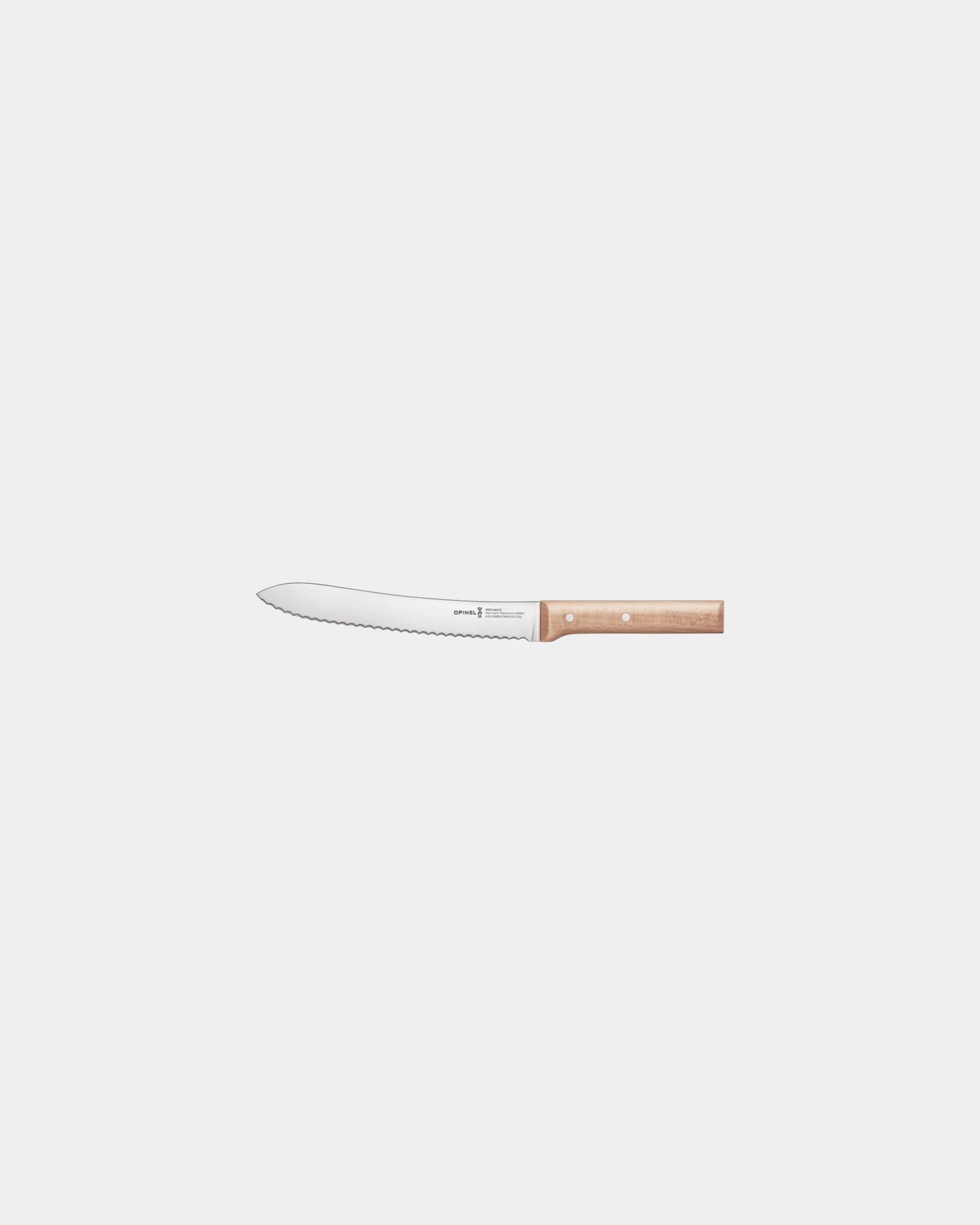Coltello da pane acciaio inox Opinel N°116 da personalizzare - Beige