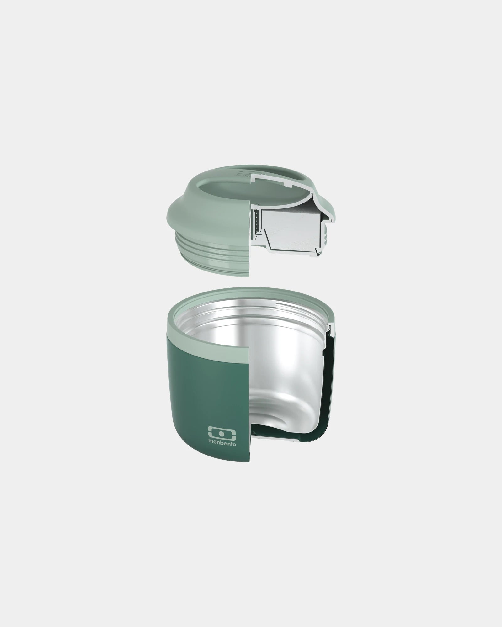 Lunch box termica acciaio Monbento Element da personalizzare - 11