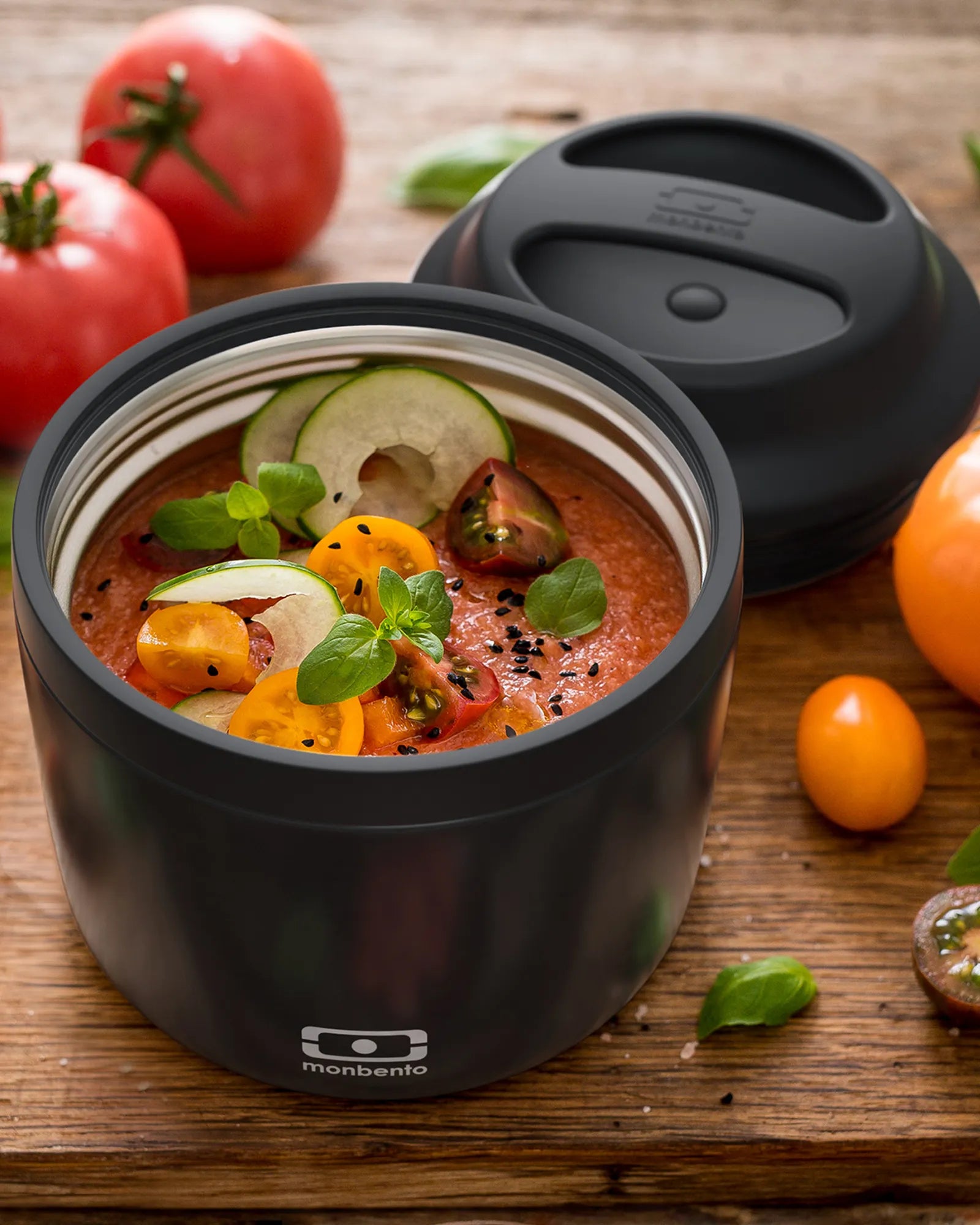 Lunch box termica acciaio Monbento Element da personalizzare - 4