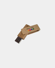 Clé USB bambou éco-responsable Twister à personnaliser - 2