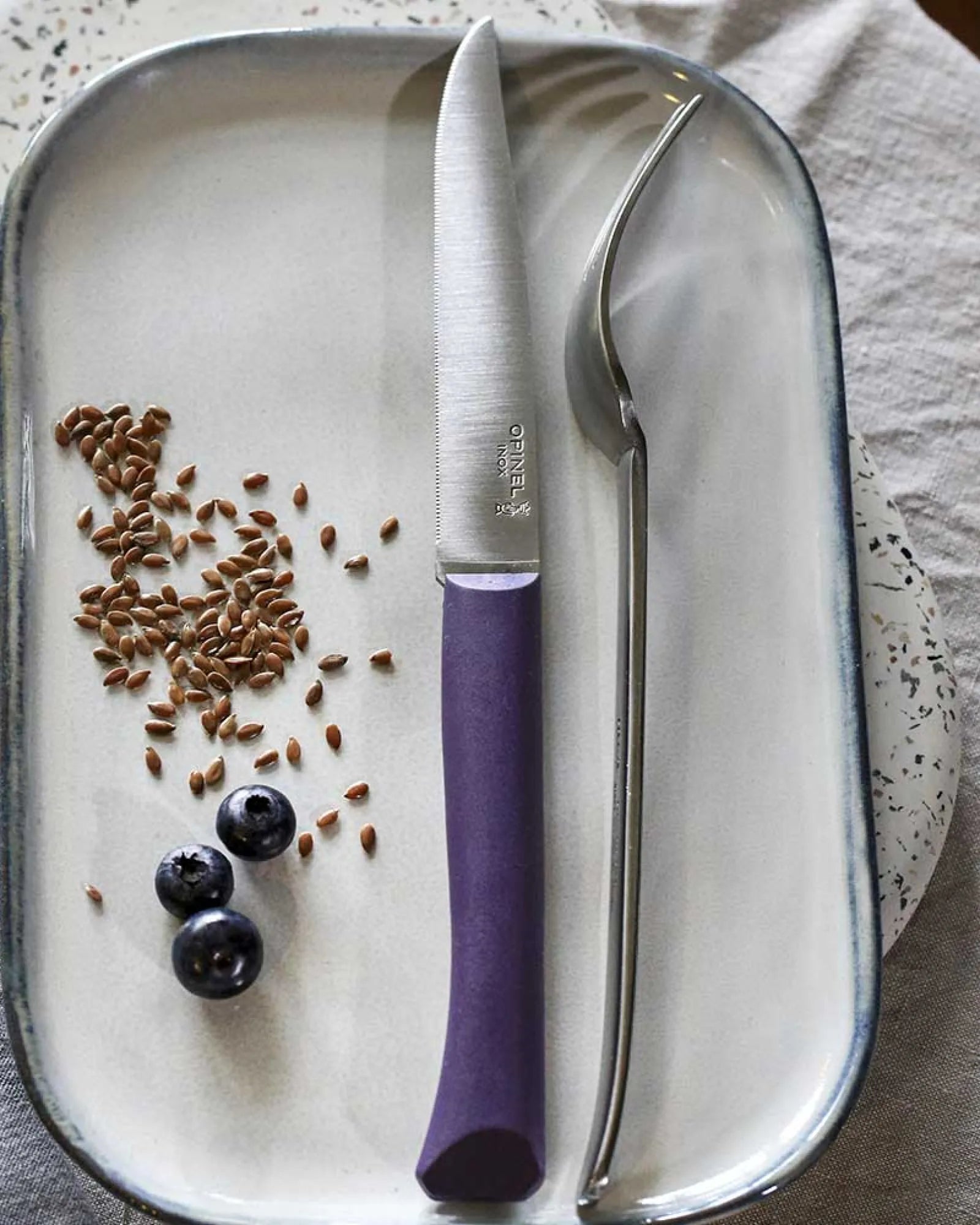 Coltello da tavola Opinel Bon Appétit+ da personalizzare - 10