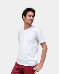 T-shirt uomo scollo a V Made in France da personalizzare - 9