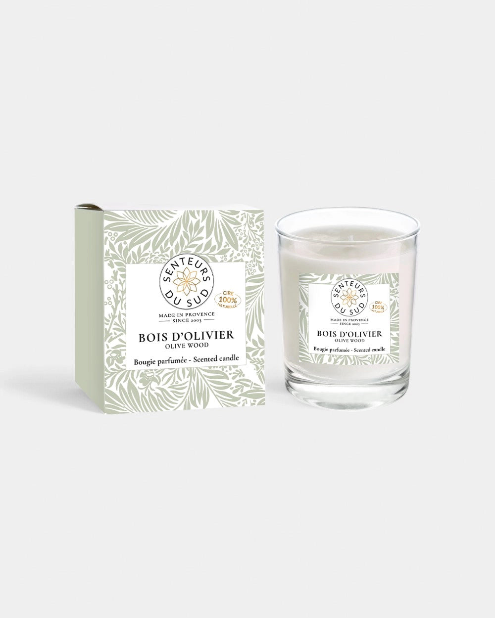 Candela 100% naturale da personalizzare - 11