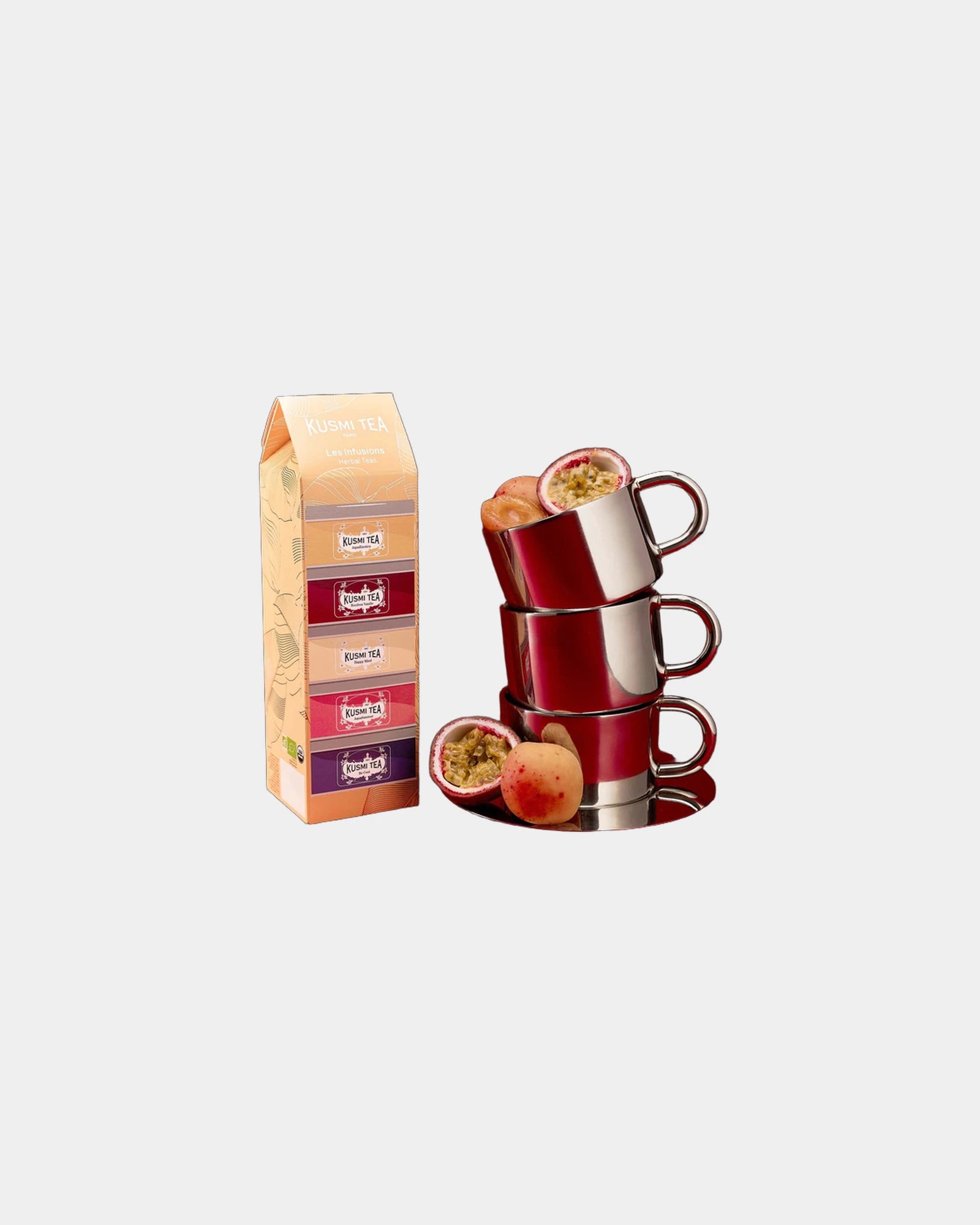 Cofanetto infusioni bio 5 scatole da personalizzare - 3