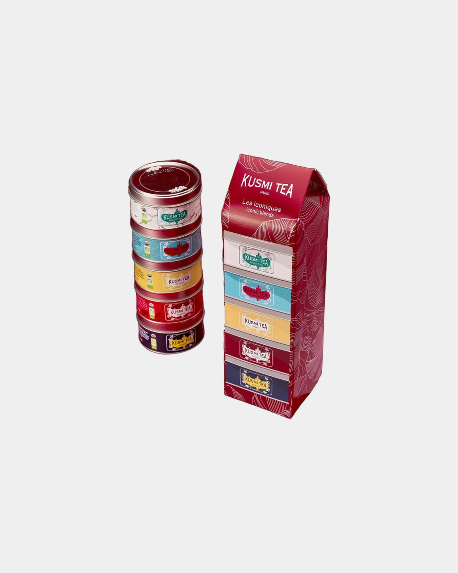 Set 5 scatole tè bio Kusmi Tea da personalizzare - 2