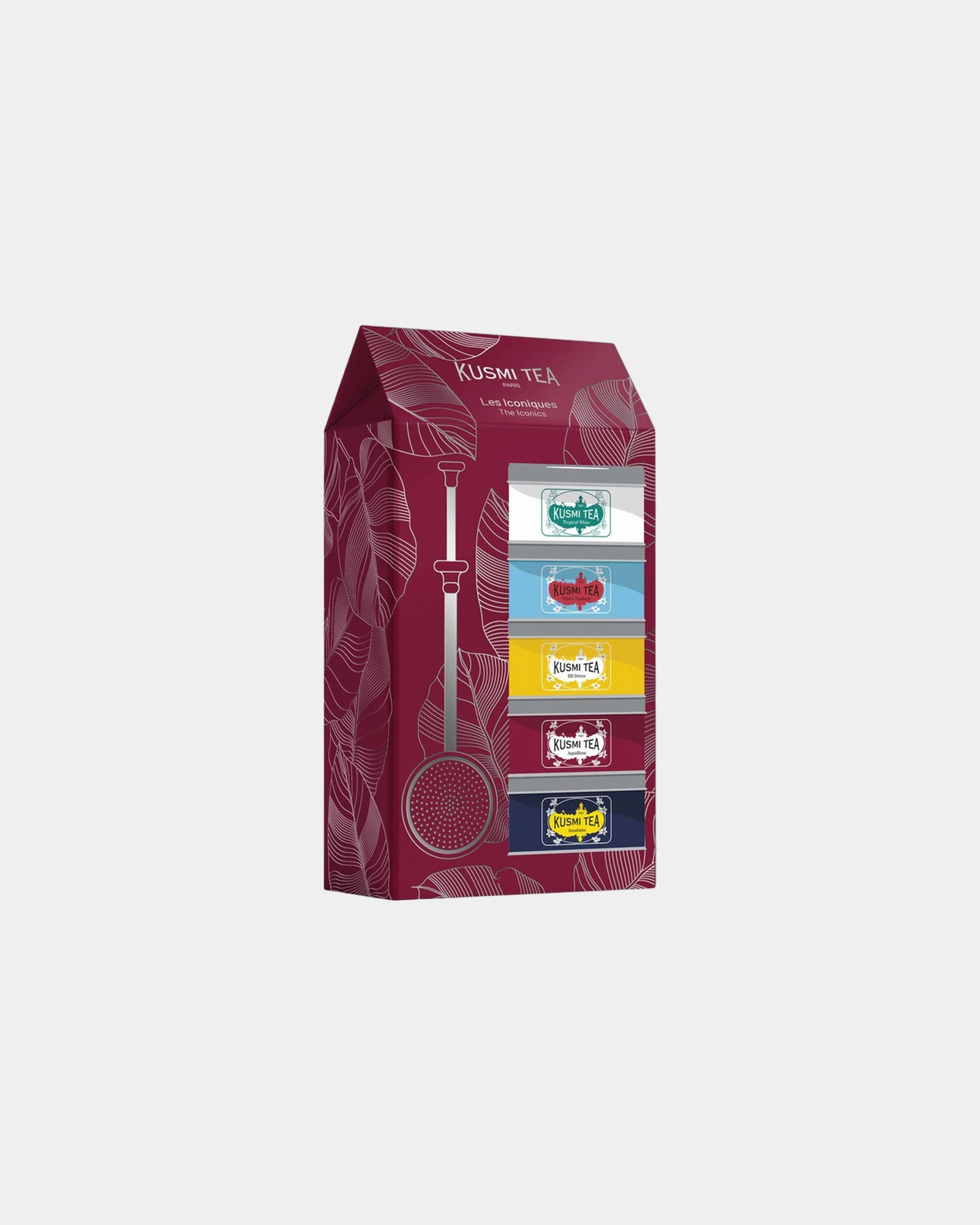 Cofanetto tè bio Kusmi Tea Iconiques da personalizzare - Non specificato