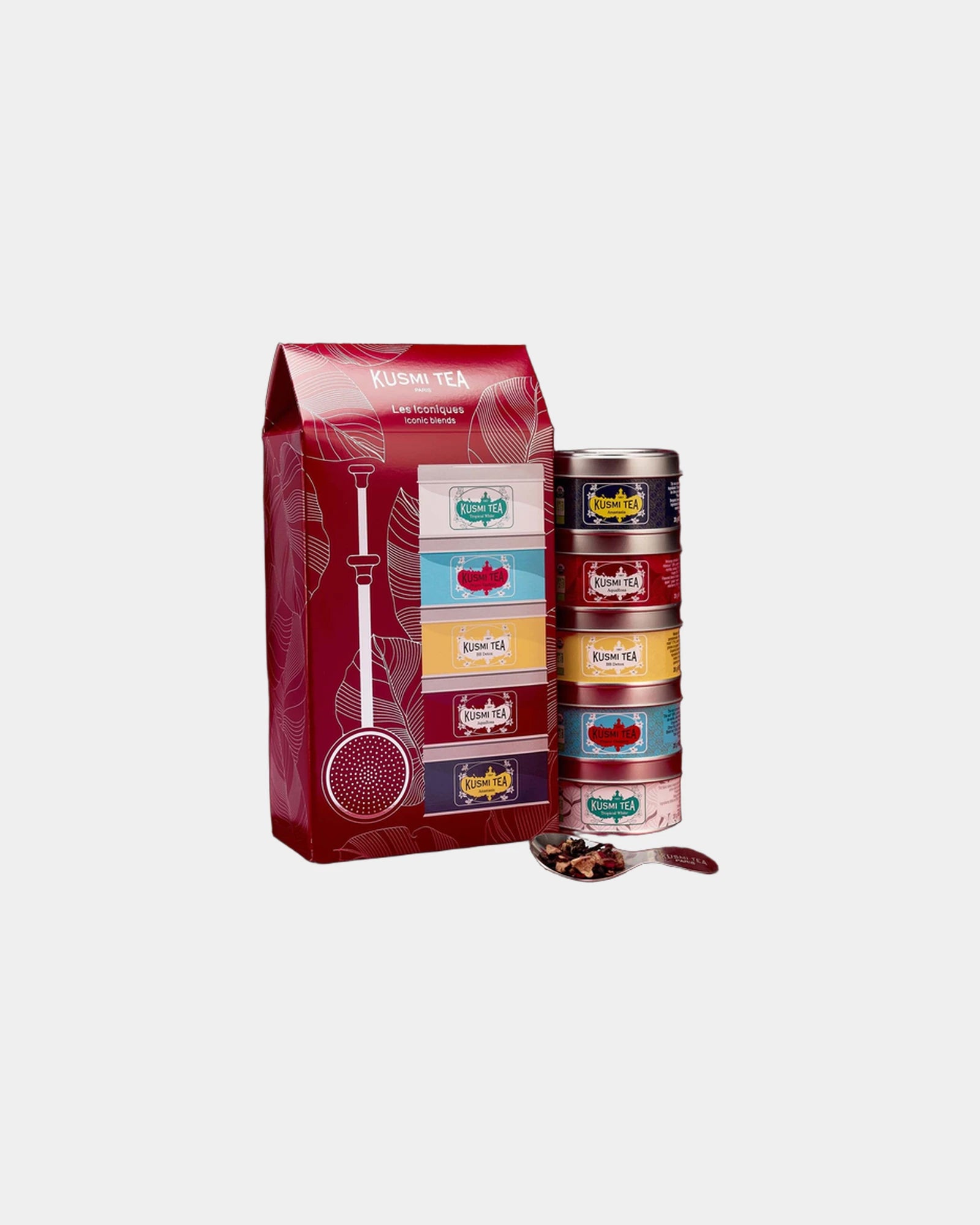 Cofanetto tè bio Kusmi Tea Iconiques da personalizzare - 1