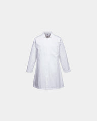 Camice uomo settore alimentare 245 g/m² da personalizzare - Bianco