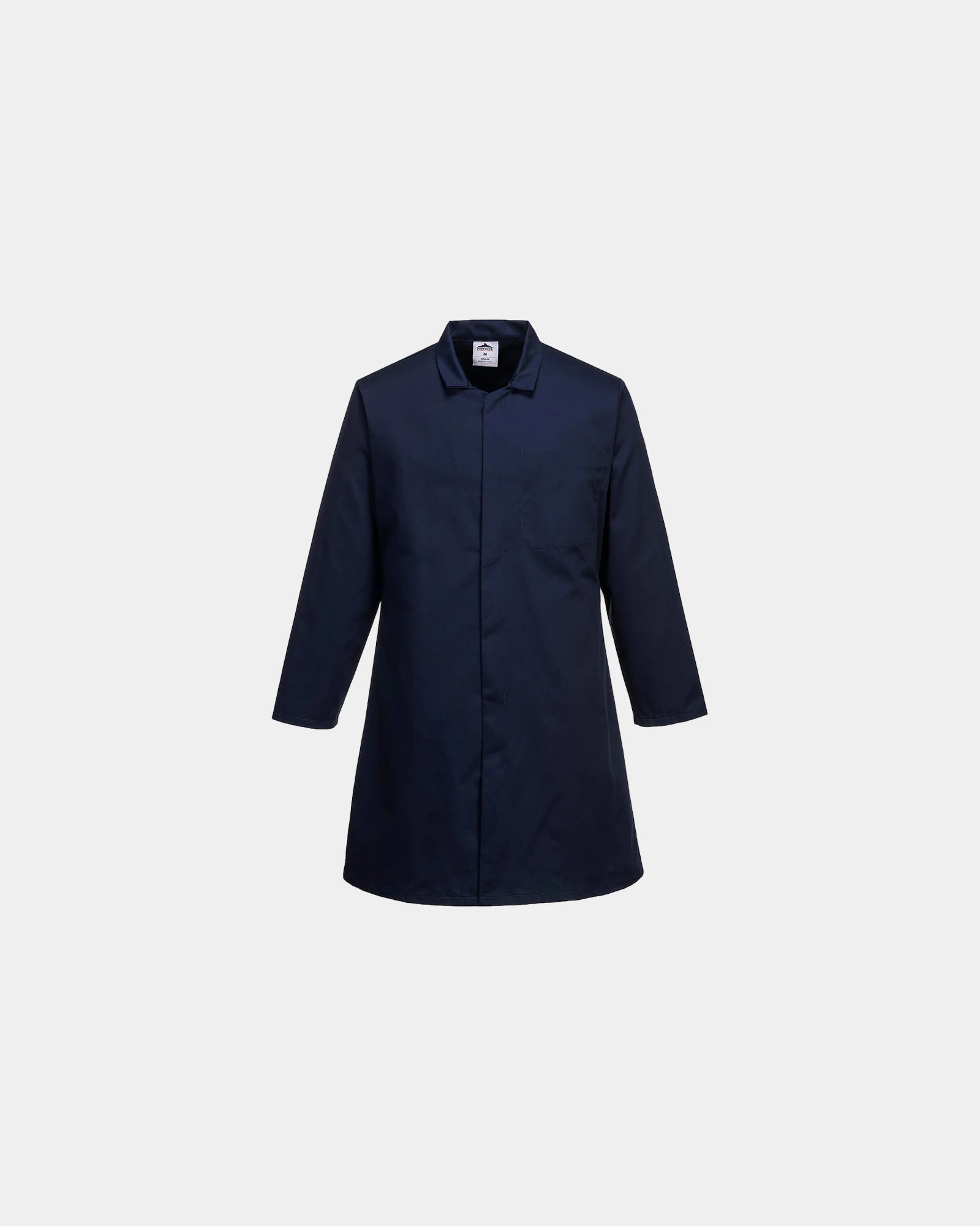 Camice uomo settore alimentare 245 g/m² da personalizzare - Blu Navy
