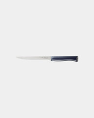 Coltello effilato acciaio Opinel N°221 da personalizzare - Blu navy