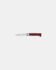 Coltello acciaio inox Opinel N°08 Padouk da personalizzare - Marrone