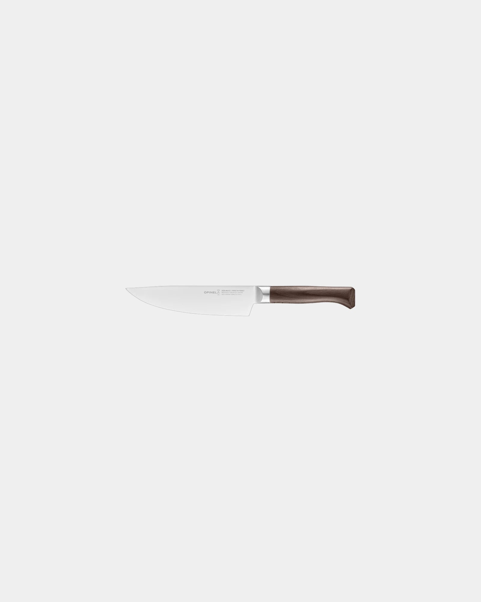 Coltello chef acciaio inox Forgés 1890 da personalizzare - Marrone