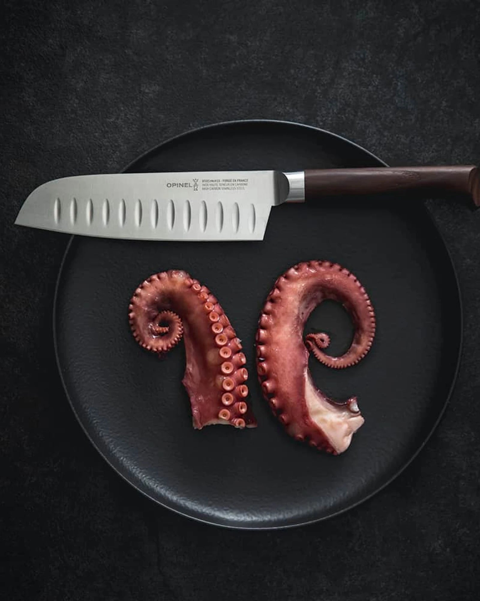 Coltello Santoku acciaio inox Opinel 17 cm da personalizzare - 3