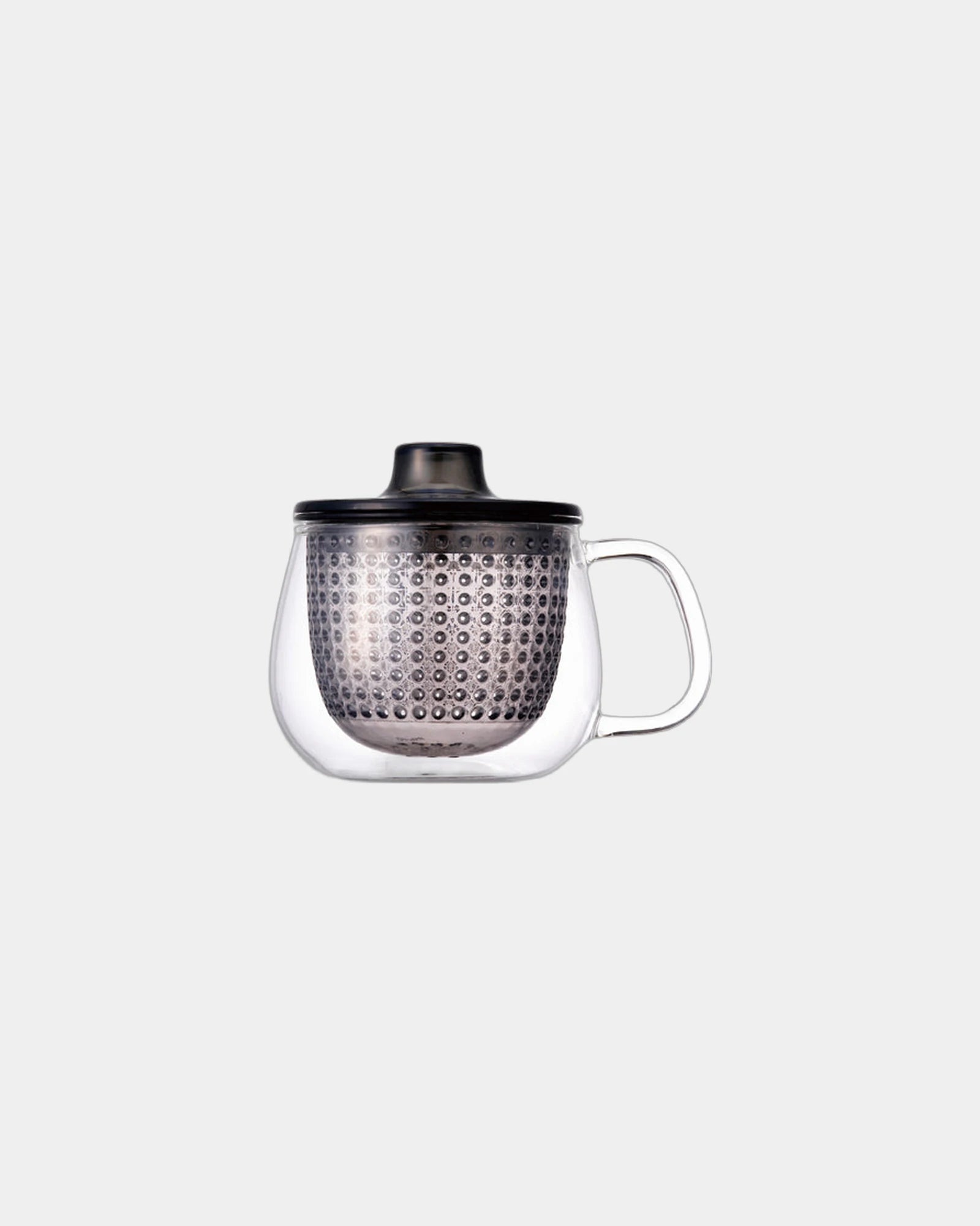 Tazza in vetro Kinto Unimug 350ml da personalizzare - Grigio
