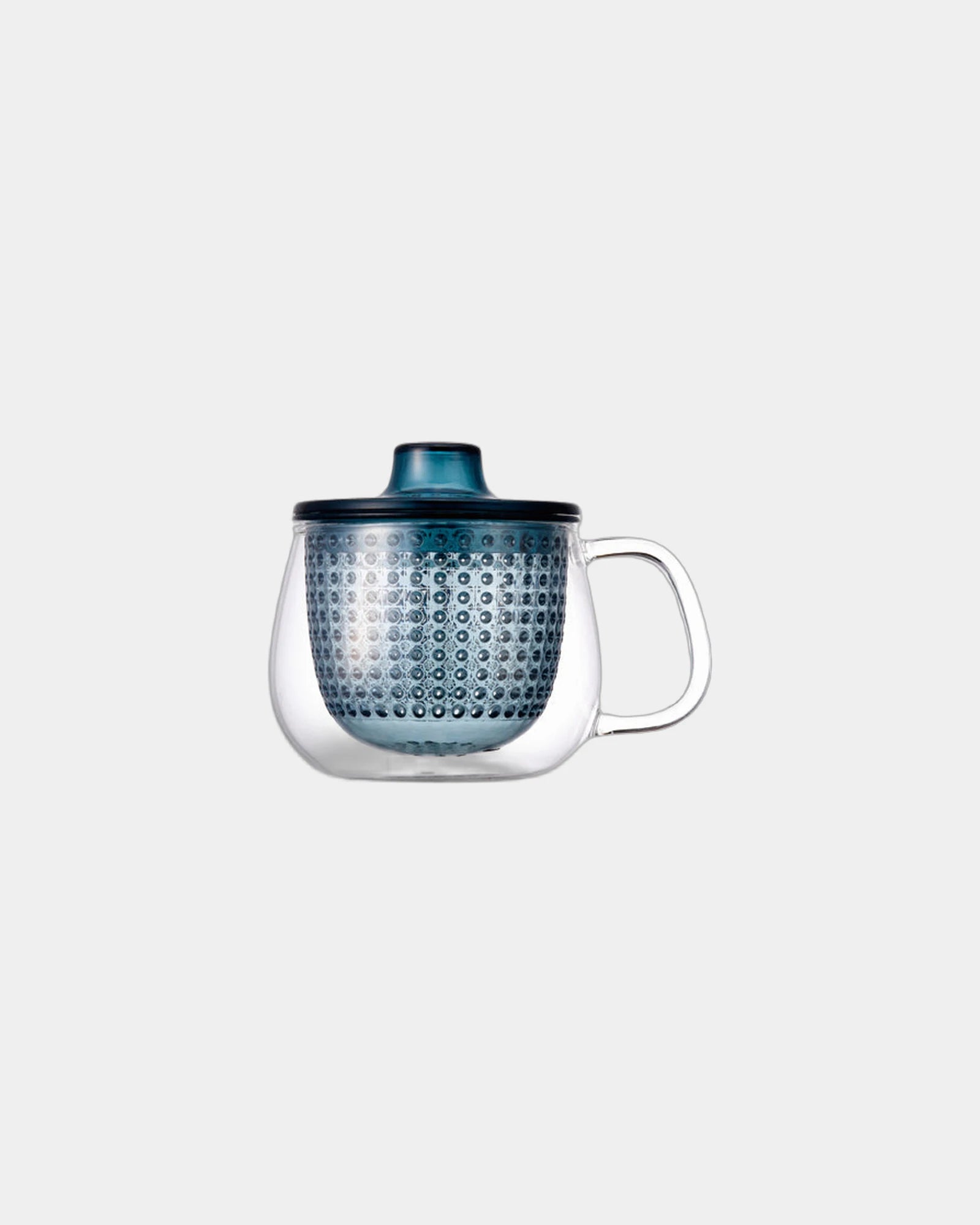Tazza in vetro Kinto Unimug 350ml da personalizzare - Blu navy