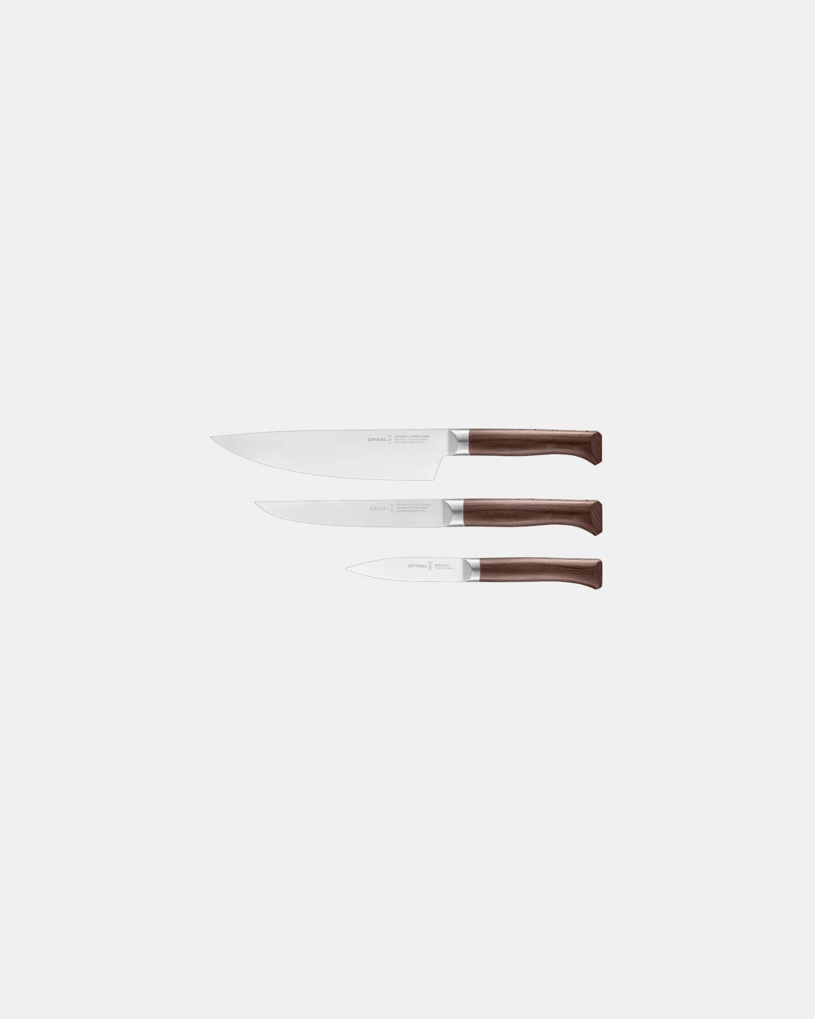 Set coltelli acciaio inox Forgés 1890 da personalizzare - Marrone