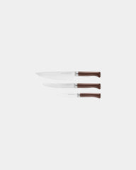 Set coltelli acciaio inox Forgés 1890 da personalizzare - Marrone