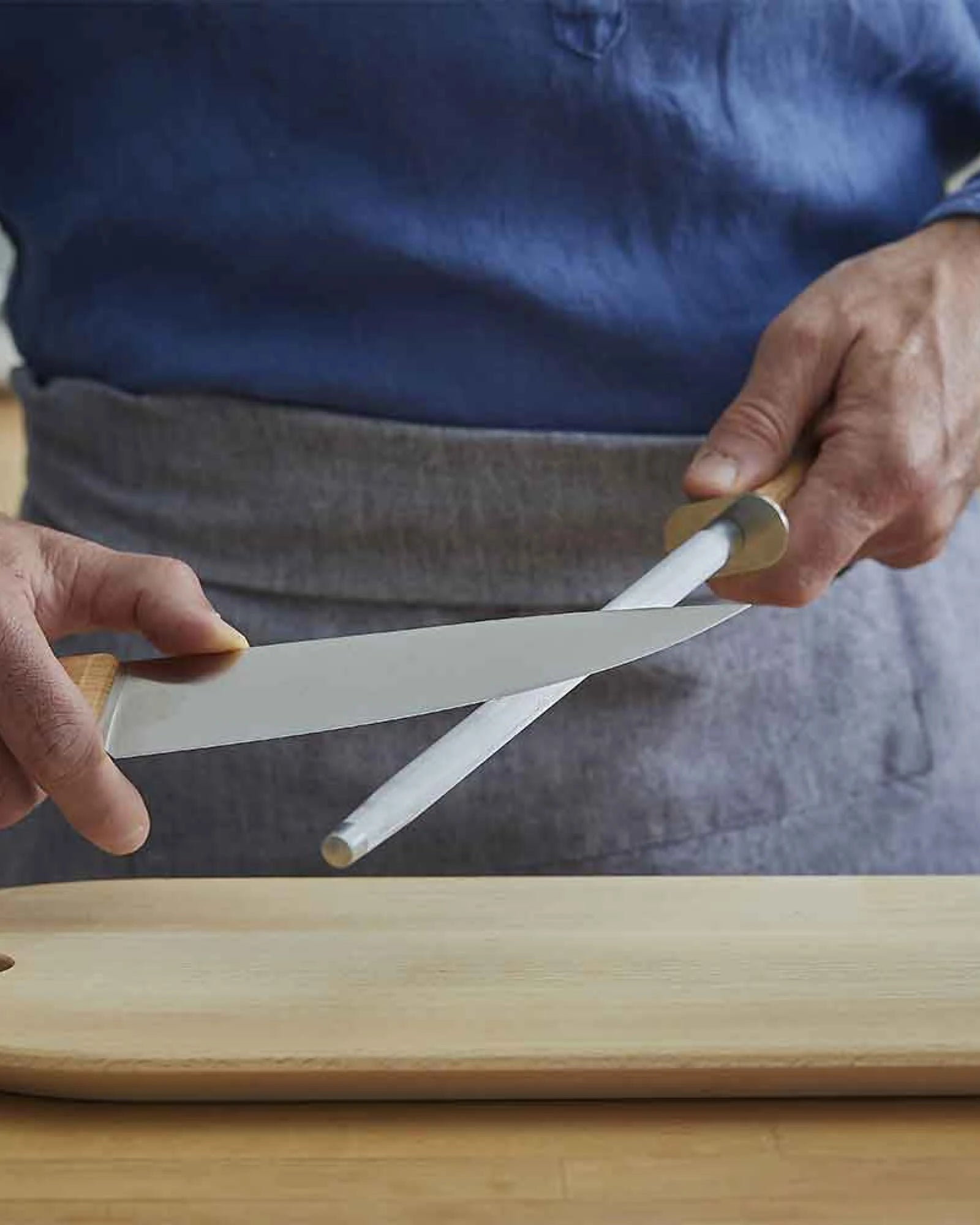 Affilacoltelli da cucina manico faggio da personalizzare - 2