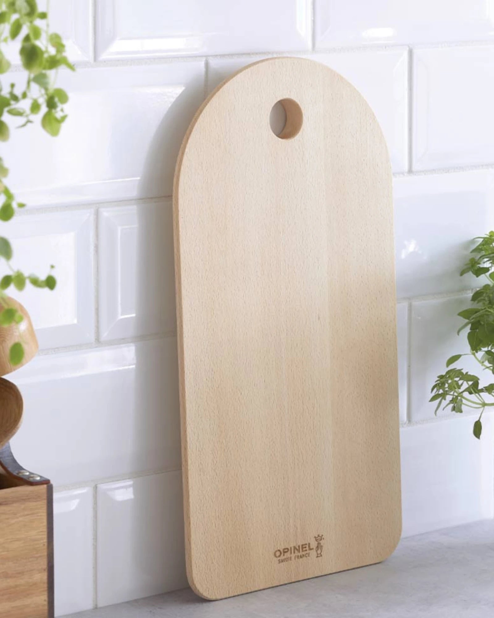 Tagliere in faggio Opinel 21x40 cm da personalizzare - 4