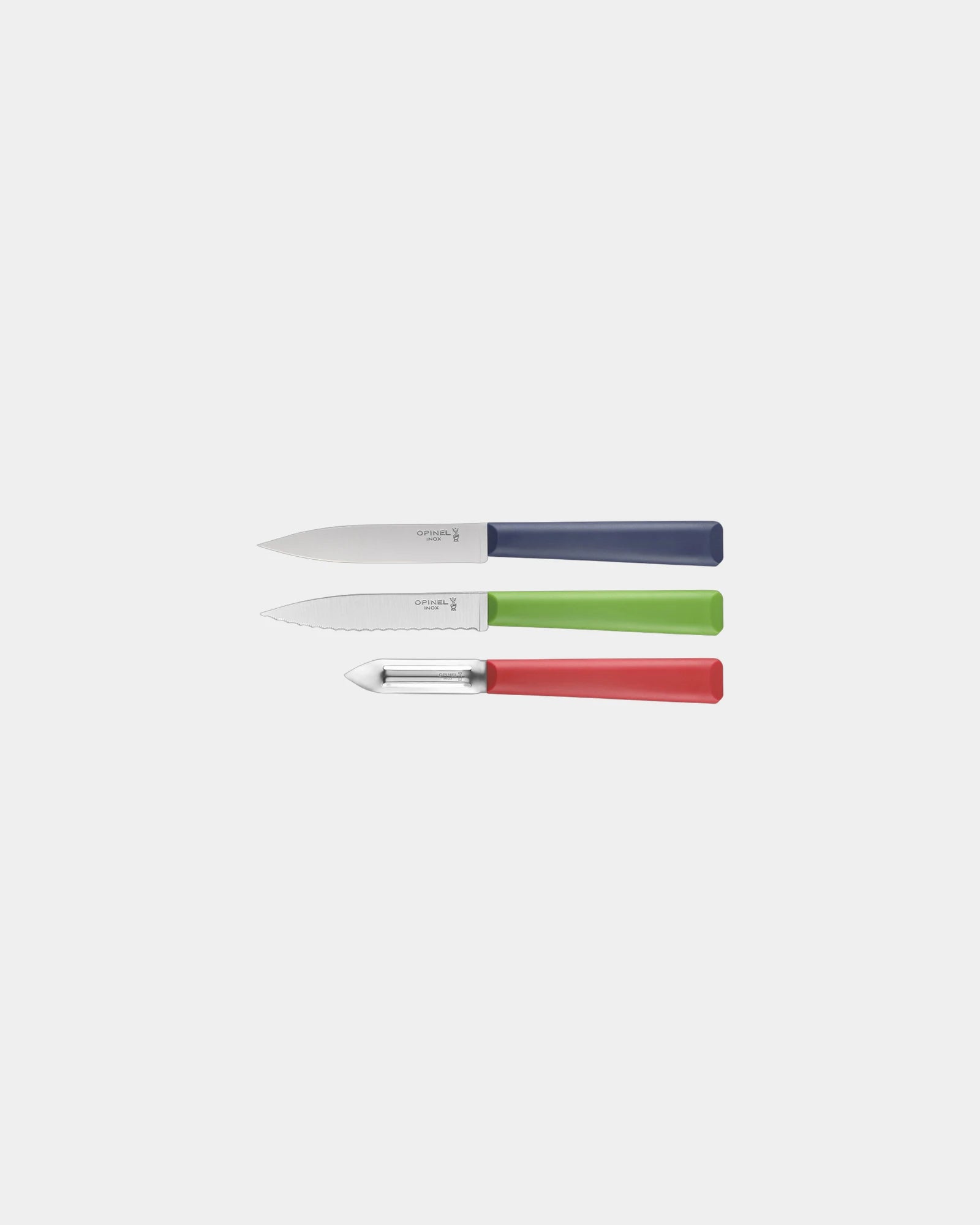 Set 3 coltelli da cucina Opinel Essentiels da personalizzare - Blu navy