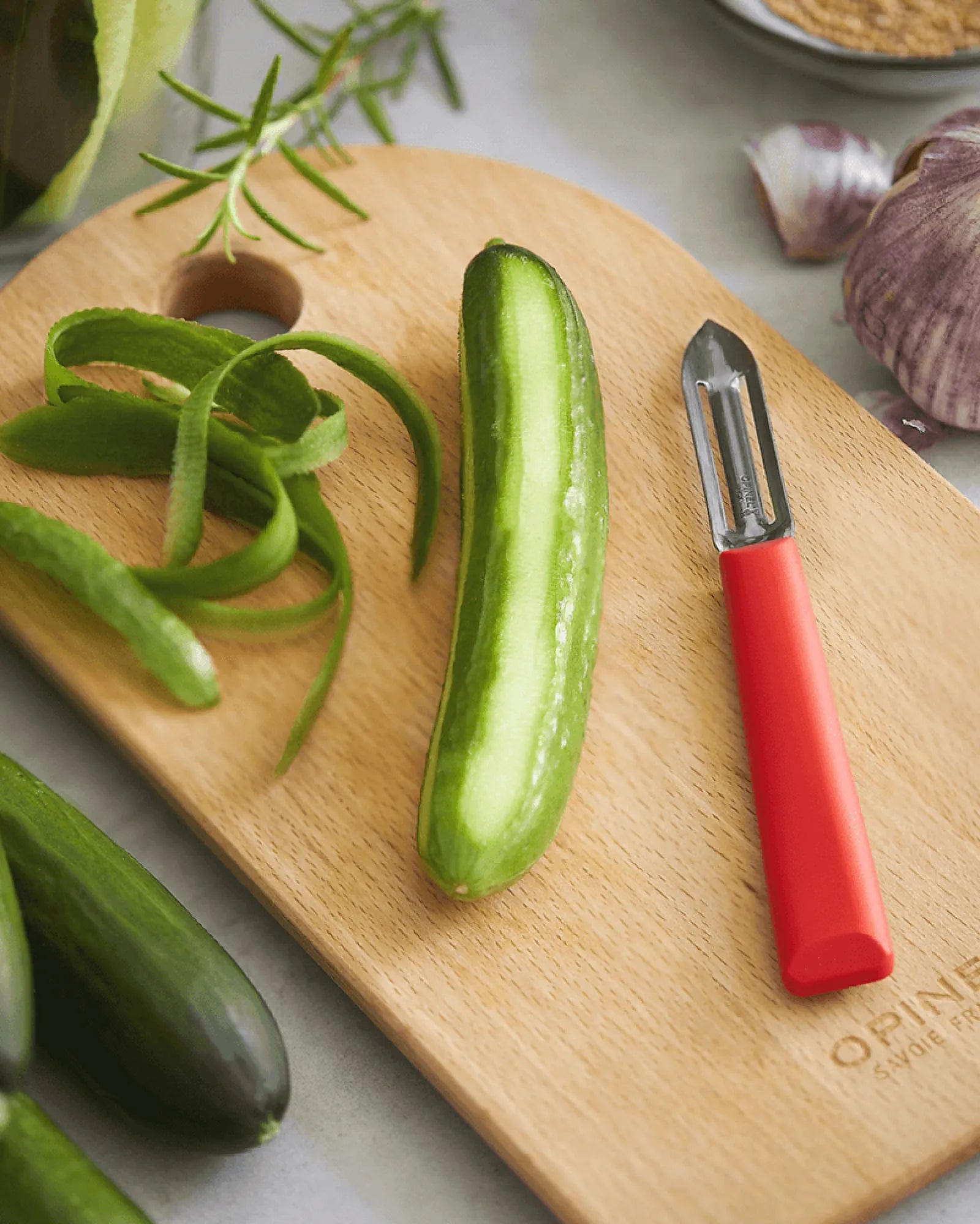 Set 3 coltelli da cucina Opinel Essentiels da personalizzare - 2