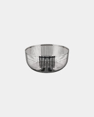 Portafrutta acciaio inox Alessi Charpin da personalizzare - Grigio