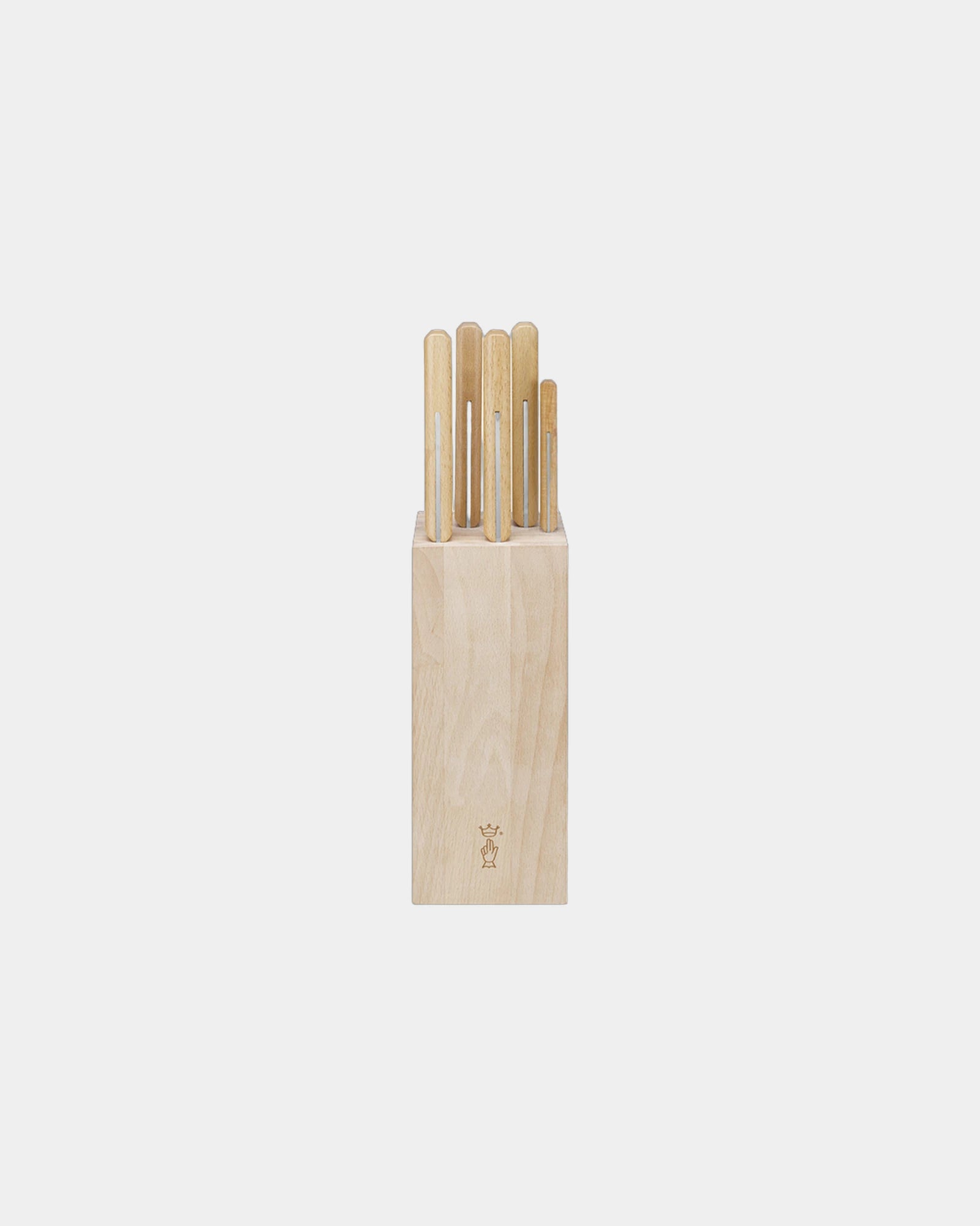 Blocco coltelli faggio Opinel da personalizzare - 1
