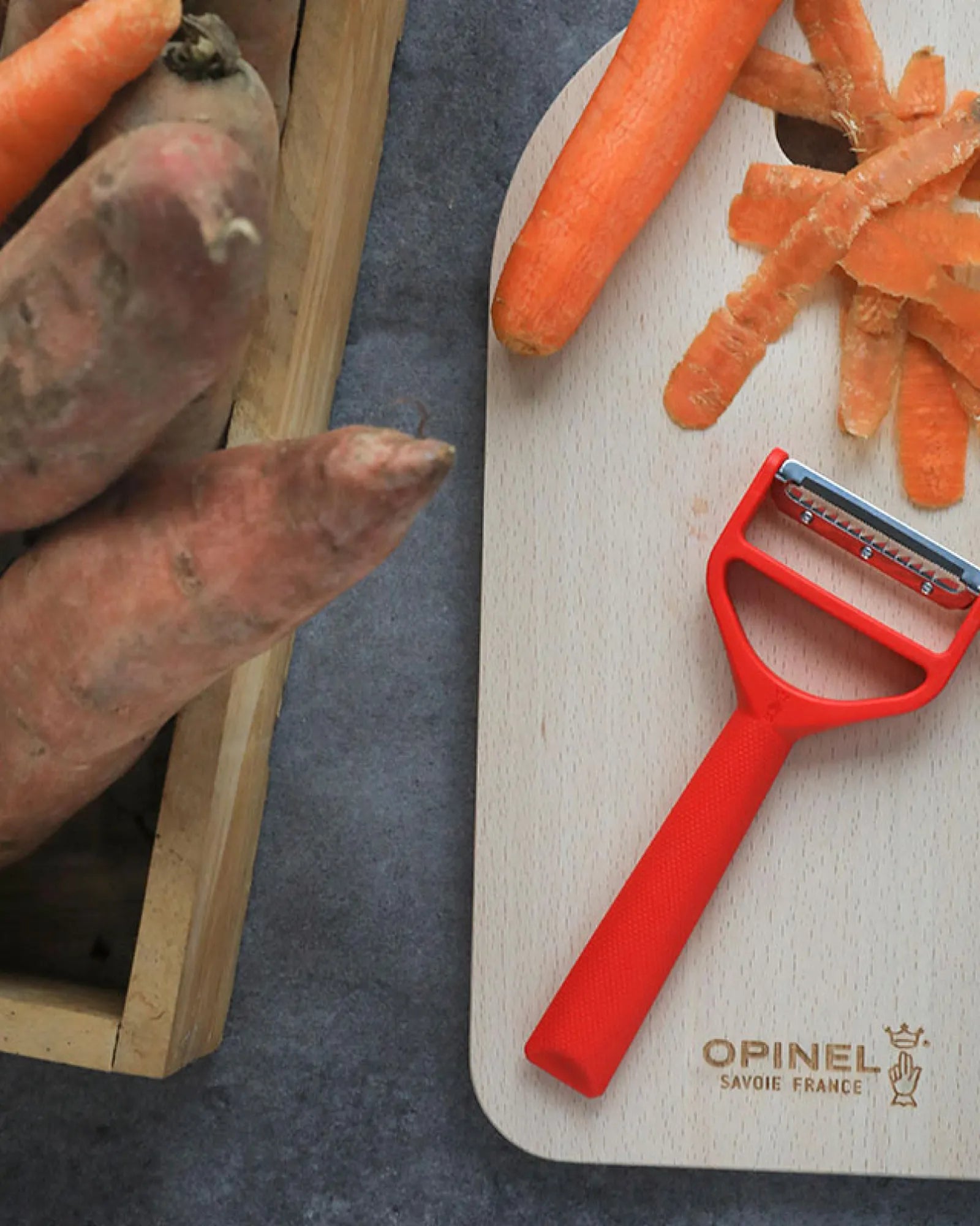 Pelapatate acciaio inox Opinel T-Duo da personalizzare - 9
