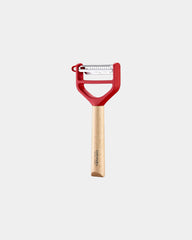 Pelapatate legno Opinel T-Duo da personalizzare - Rosso