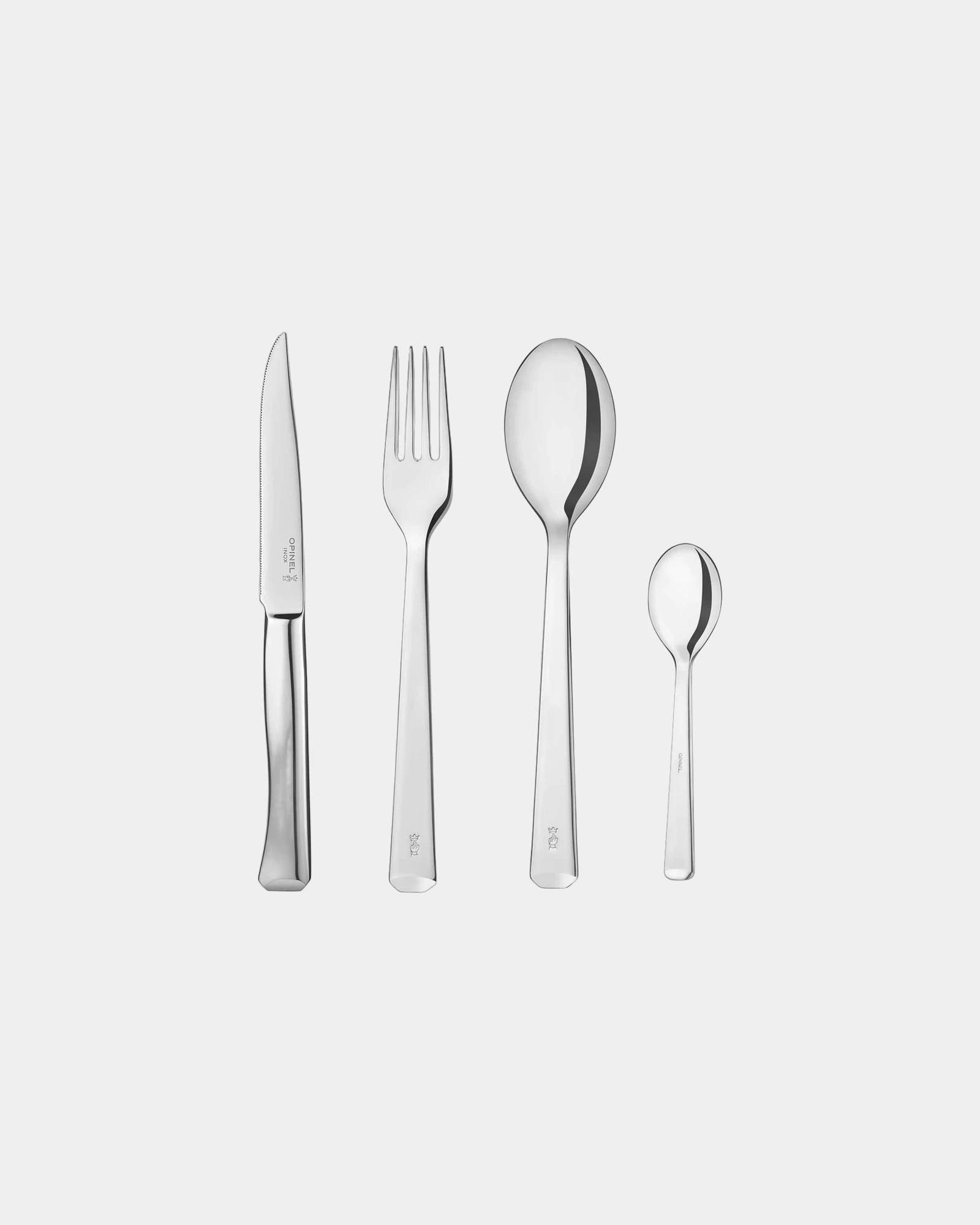 Set posate acciaio inox Opinel Perpétue da personalizzare - 2
