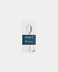Set 4 cucchiaini Opinel Perpétue acciaio da personalizzare - Argento