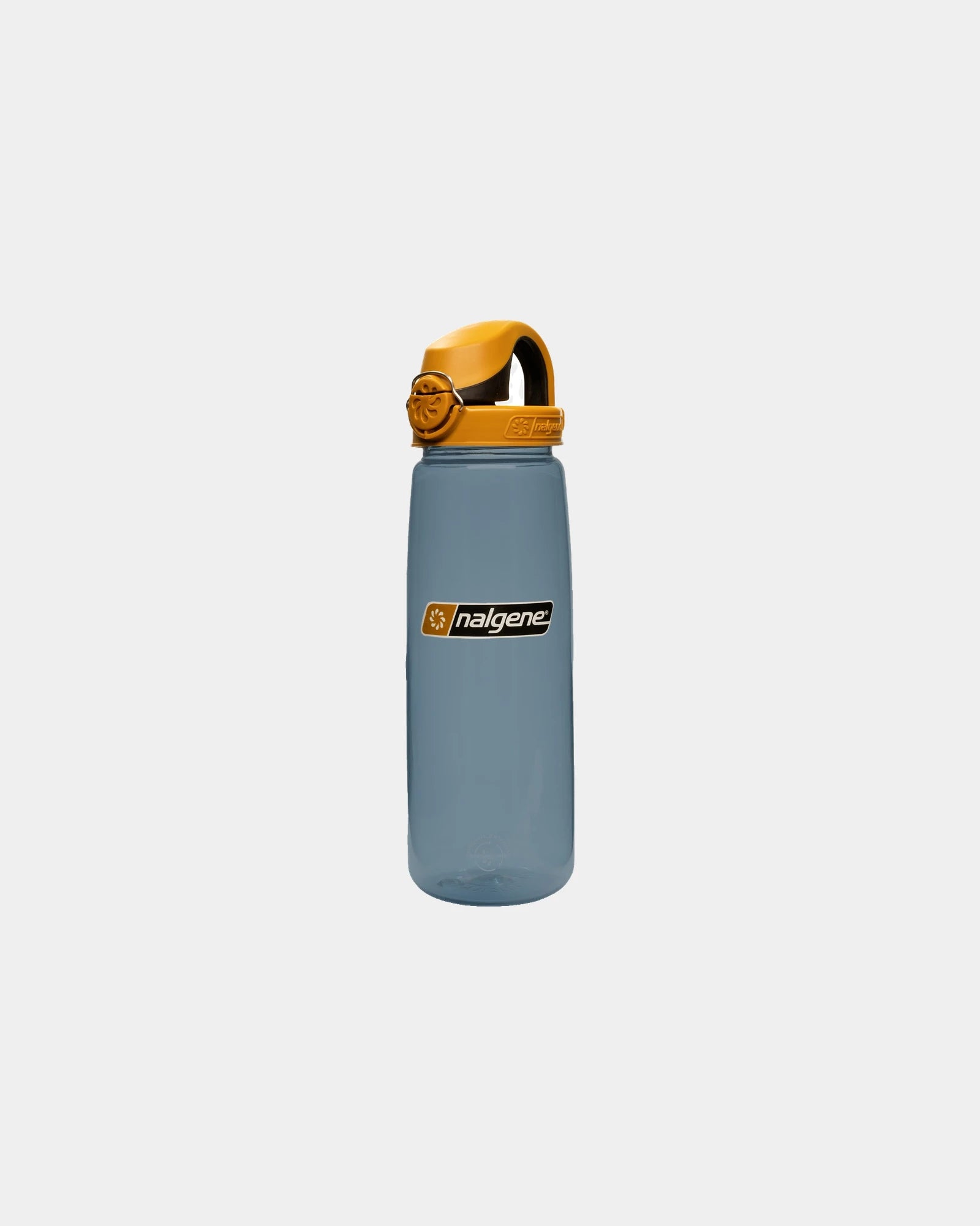 Borraccia riciclata On-The-Fly 700ml da personalizzare - Rinoceronte con tappo marrone e nero