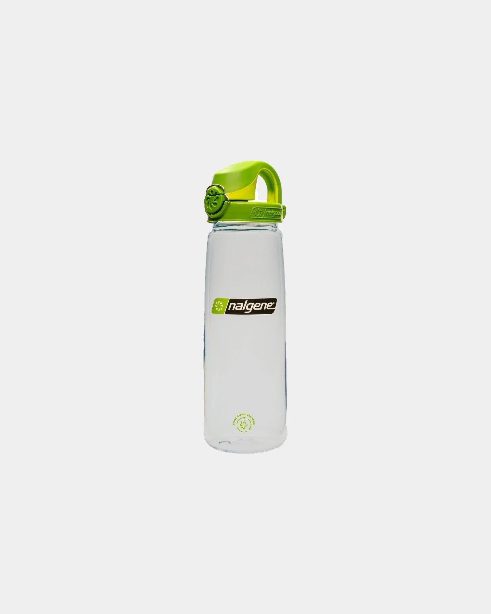 Borraccia riciclata On-The-Fly 700ml da personalizzare - Trasparente con tappo germoglio