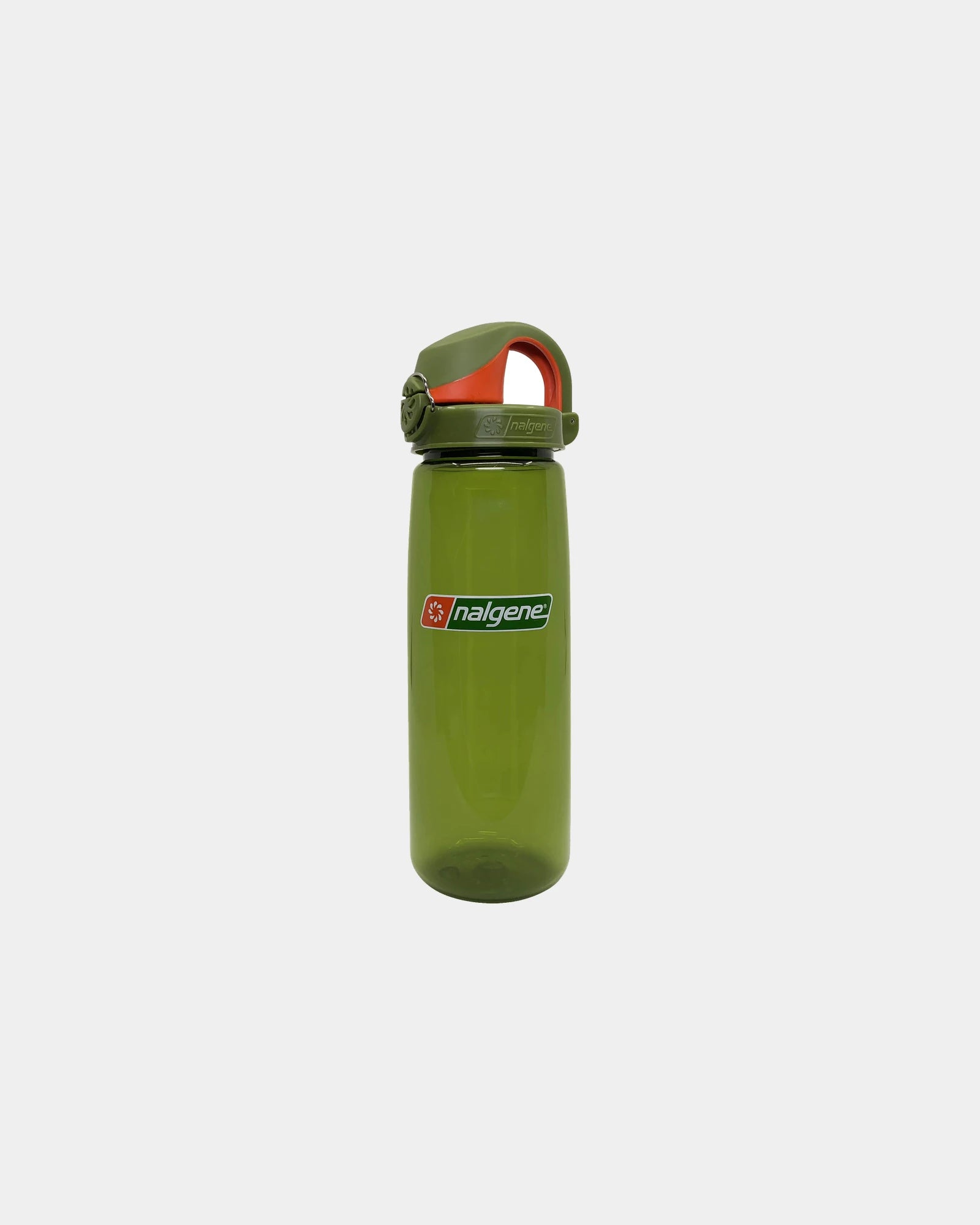Borraccia riciclata On-The-Fly 700ml da personalizzare - Ginepro con tappo arancio ginepro