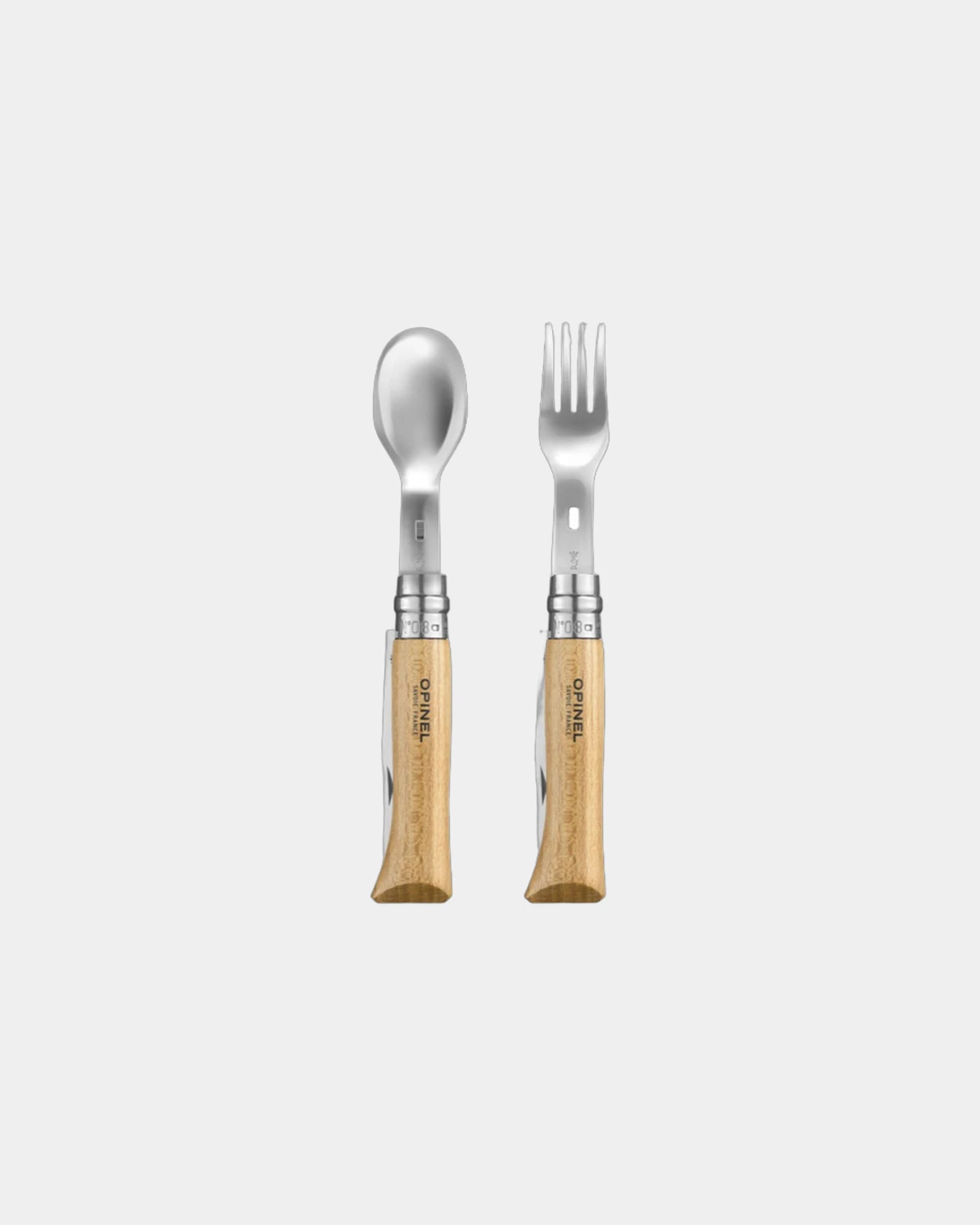 Set posate da picnic Opinel acciaio inox da personalizzare - 3