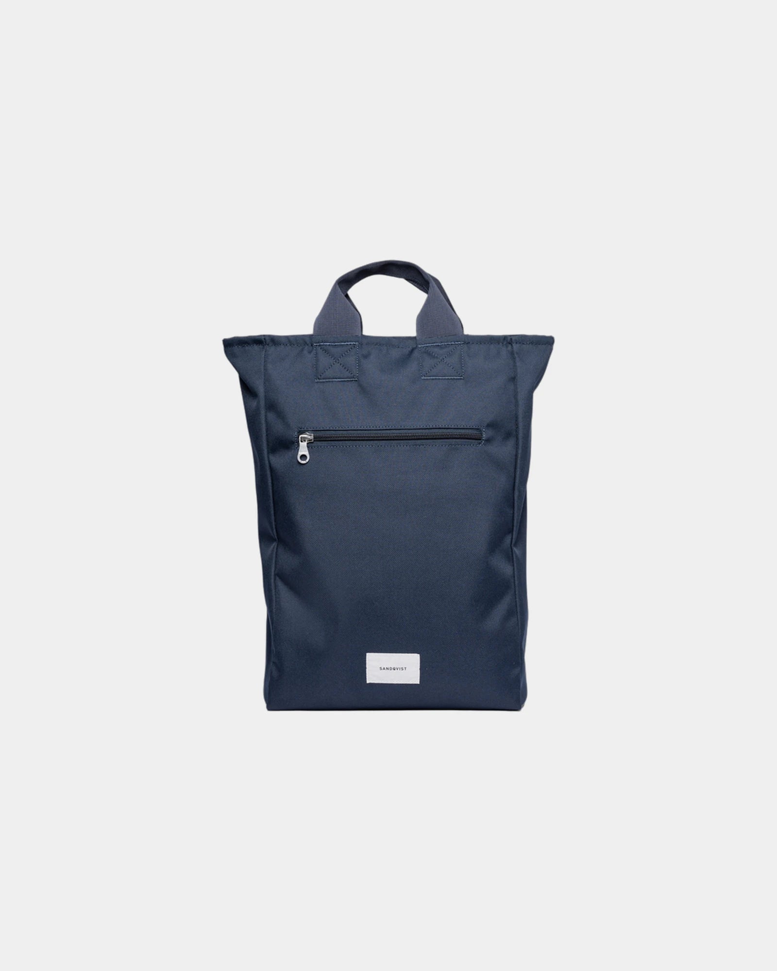 Zaino 2-in-1 riciclato Sandqvist Ground da personalizzare - Blu navy