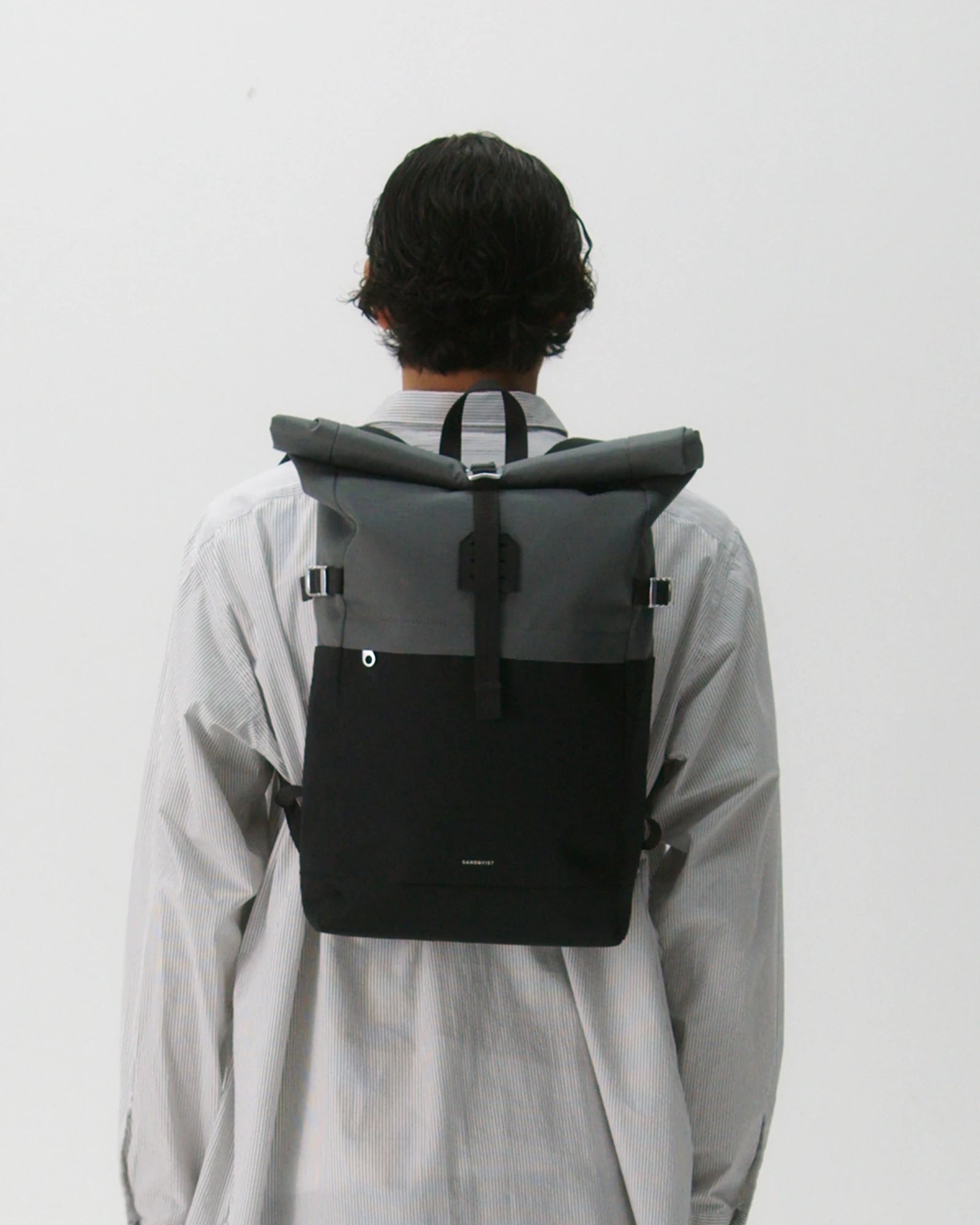 Zaino roll-top riciclato Sandqvist Icon da personalizzare - 4