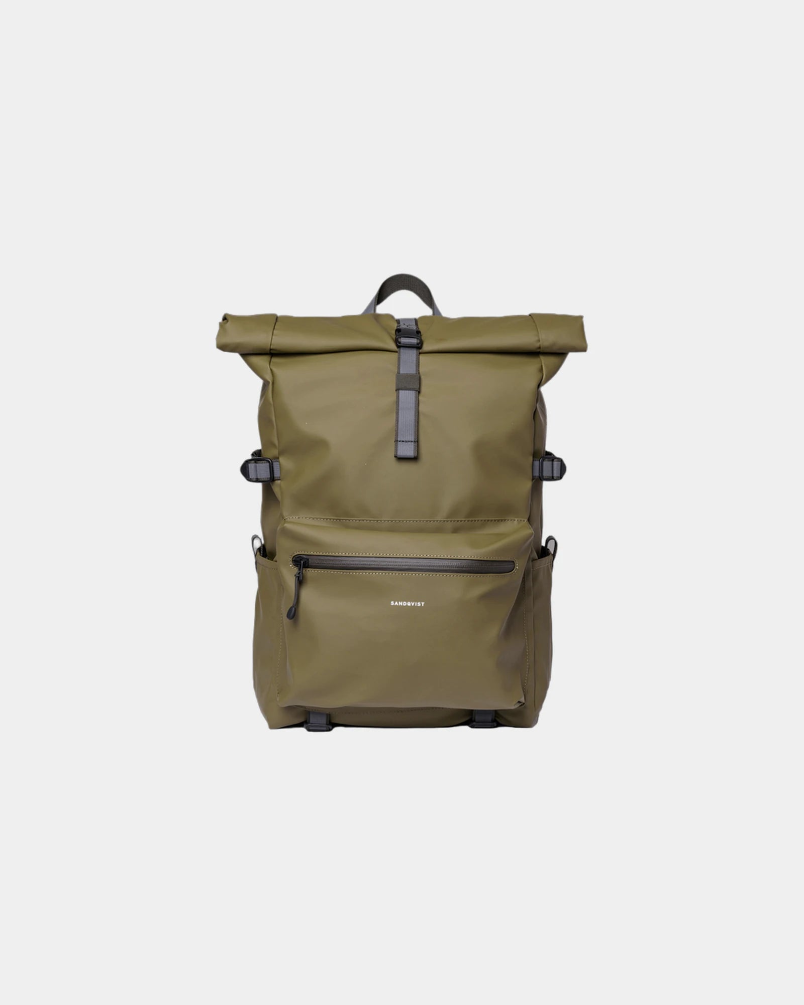 Zaino riciclato Sandqvist Ruben 2.0 34L da personalizzare - Verde muschio