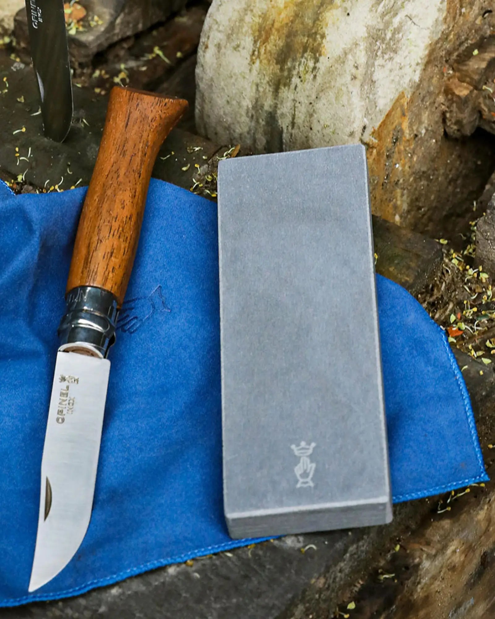 Pietra affilatura coltelli Opinel 14 cm da personalizzare - 3